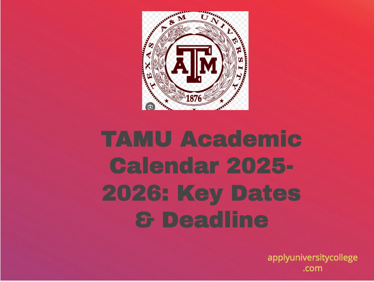 Tamu 2025 2025 Calendar 2025 Teri Abigael