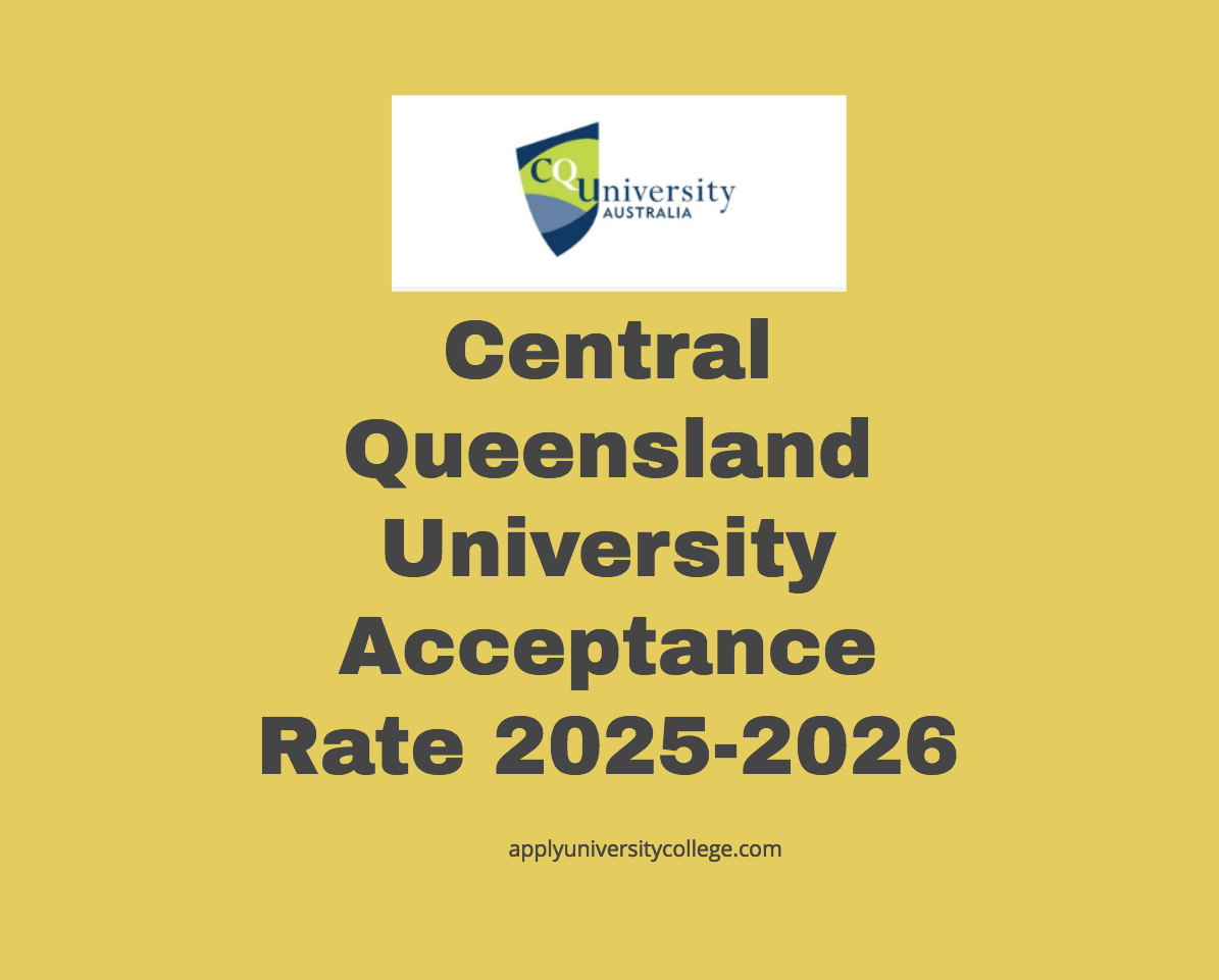 Central Queensland University Acceptance Rate 20252026 University