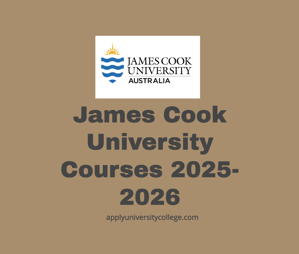 James Cook University Courses 20252026 University College