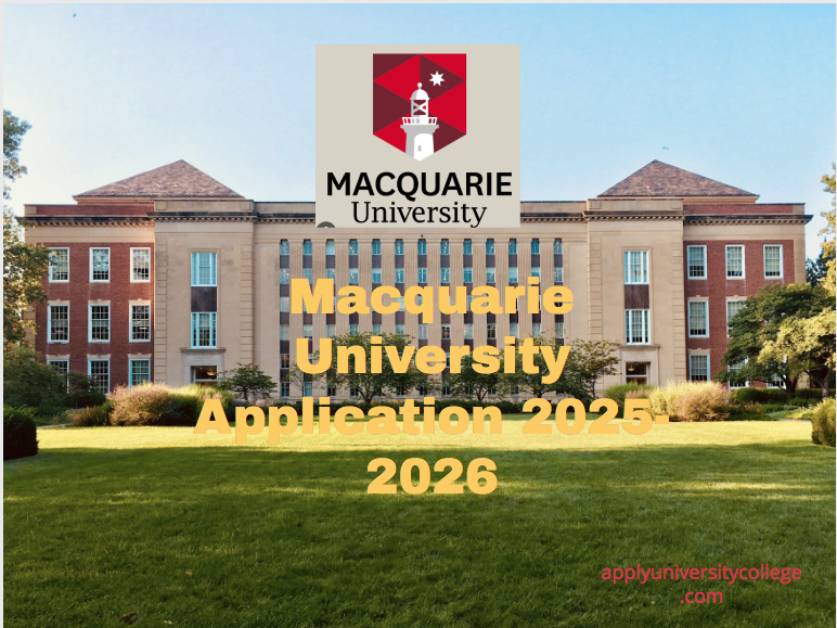 Macquarie University Application 20252026 University College