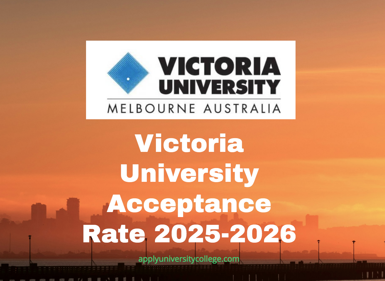 Victoria University Acceptance Rate 20252026 University College