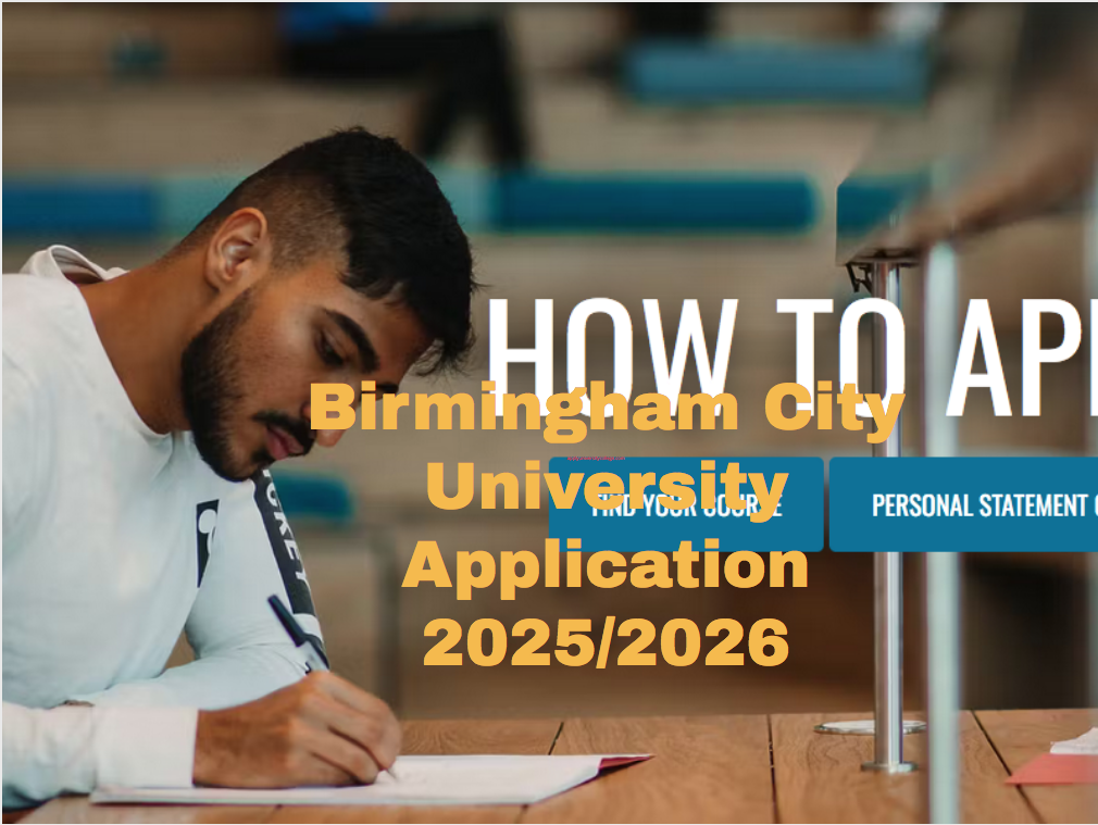 birmingham city university phd application