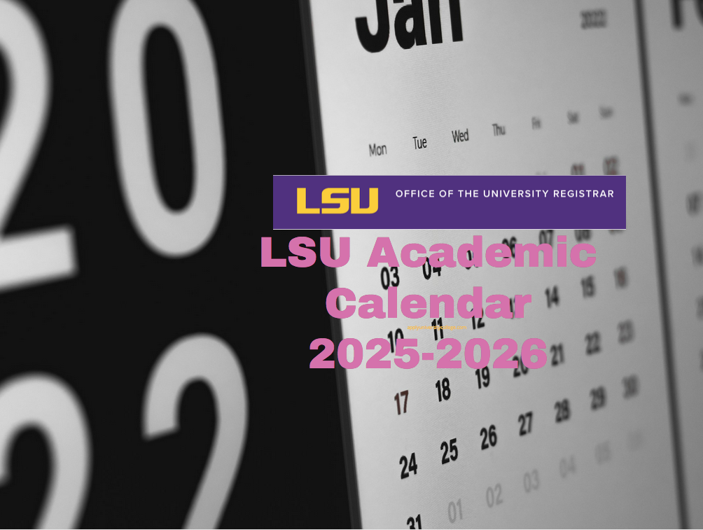 Lsu Online Academic Calendar 2025