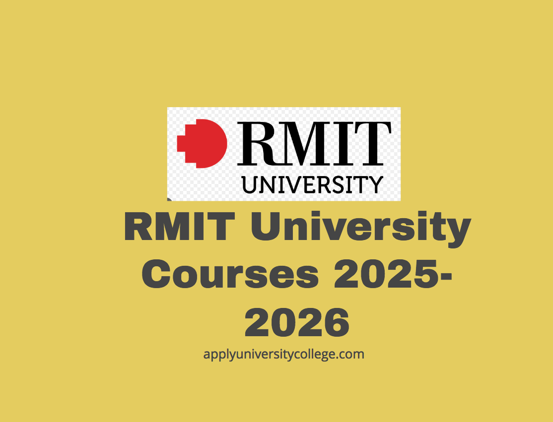 RMIT University Courses 20252026 University College