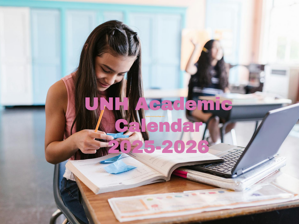 UNH Academic Calendar 20252026 University College