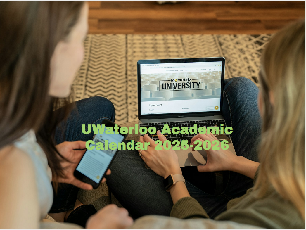 UWaterloo Academic Calendar 20252026 University College