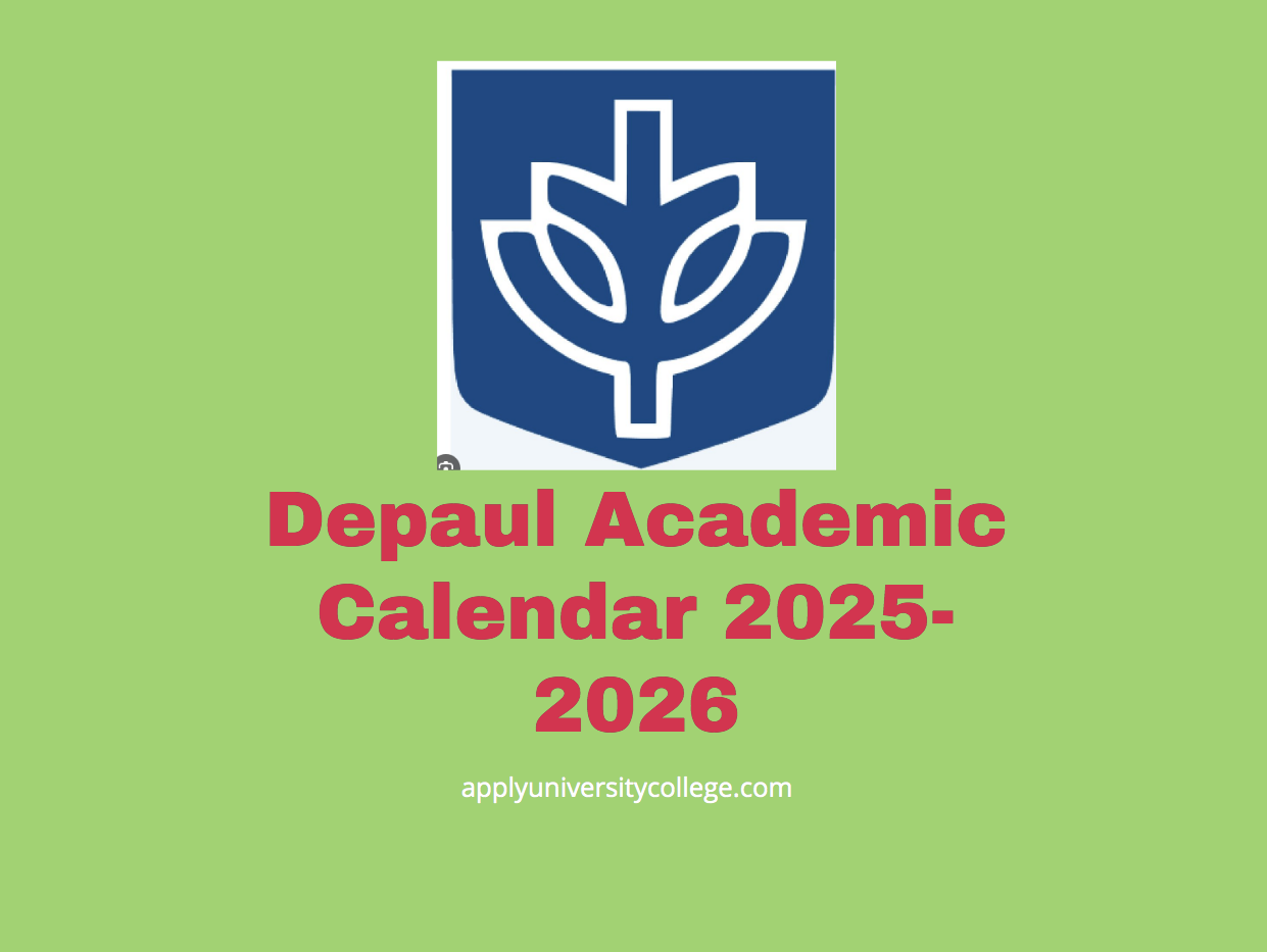 Depaul Academic Calendar 20252026 University College Depaul Academic Calendar 20252026 University College